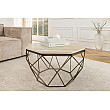 Konferenčný stôl Diamond 45204 Ø70cm Travertine