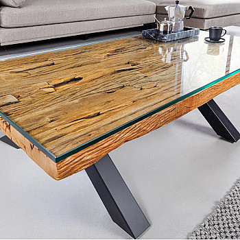 Konferenčný stôl Barracuda 45679 110x60cm Drevo Teak