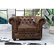 Kreslo 17383 Chesterfield Antik hnedá Kreslo 17383 Chesterfield Antik hnedá