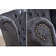 Kreslo 37473 Chesterfield Antik šedá