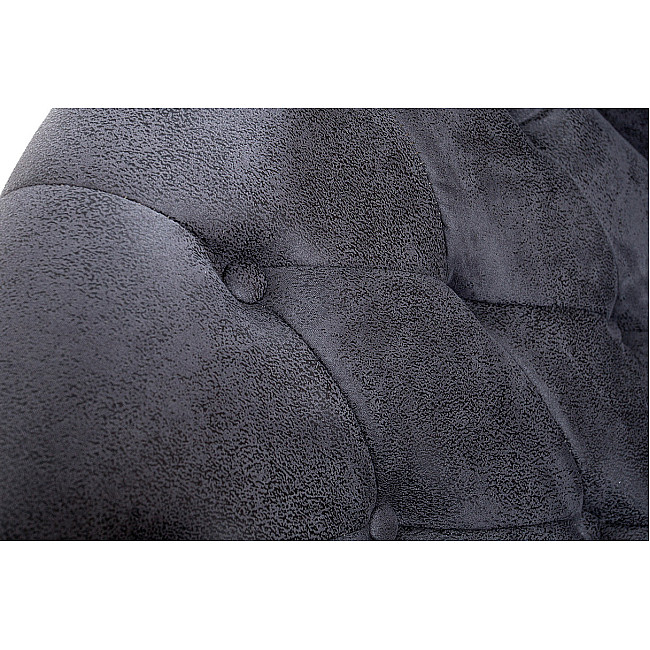 Kreslo 37473 Chesterfield Antik šedá