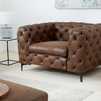 Kreslo 44399 Modern Barock Antik Hnedá