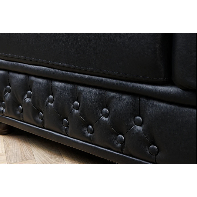 Kreslo 41448 Chesterfield Antique Čierna