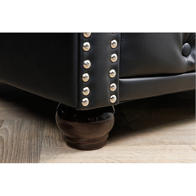 Kreslo 41448 Chesterfield Antique Čierna