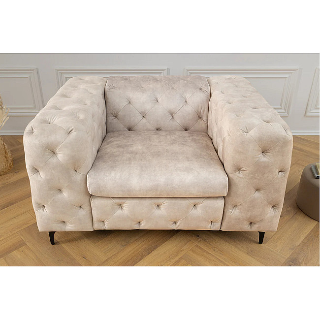 Kreslo 45985 Modern Barock Zamat Champagner Kreslo 45985 Modern Barock Zamat Champagner