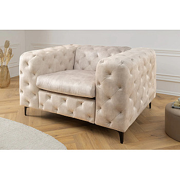 Kreslo 45985 Modern Barock Zamat Champagner