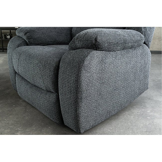 Kreslo Relax 47594 Hollywood - Tmavošedá látka