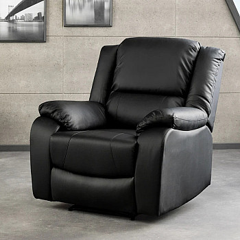 Kreslo Relax 47595 Hollywood - Čierne