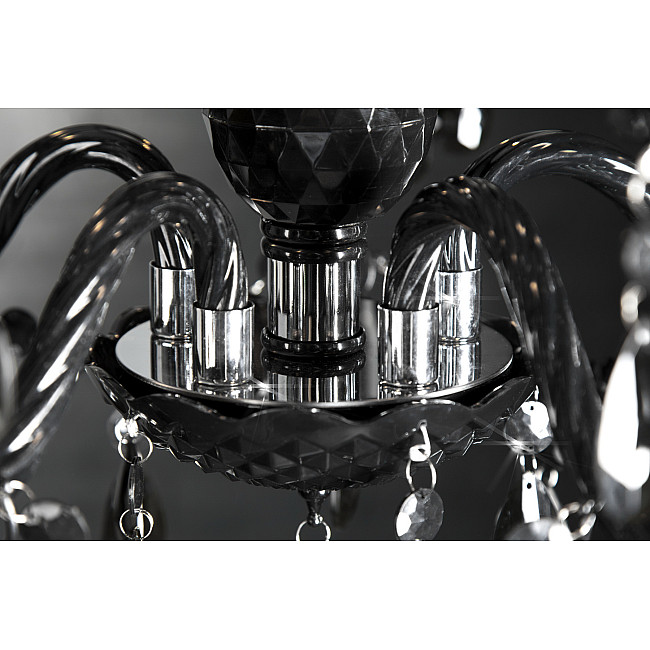 Luster 1452 5-Ramien čierny Luster 1452 5-Ramien čierny