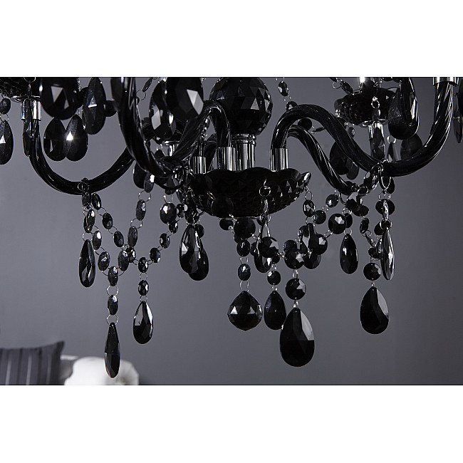 Luster 1452 5-Ramien čierny Luster 1452 5-Ramien čierny