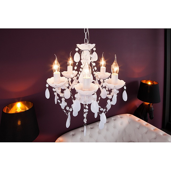 Luster 7227 5-Ramien biely Luster 7227 5-Ramien biely
