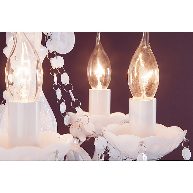 Luster 7227 5-Ramien biely Luster 7227 5-Ramien biely