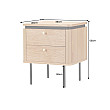 Nočný stolík 47458 Atelier Natural Dub Dyha