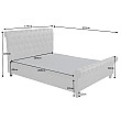 Posteľ 40605 160x200cm Kensington Microfaser Tmavošedá Posteľ 40605 160x200cm Kensington Microfaser Tmavošedá