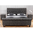 Posteľ 40605 160x200cm Kensington Microfaser Tmavošedá Posteľ 40605 160x200cm Kensington Microfaser Tmavošedá