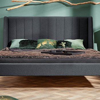 Posteľ 40791 180x200cm La Beaute Antracit Posteľ 40791 180x200cm La Beaute Antracit