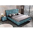 Posteľ 41427 160x200cm Boutique Zamat Petrol