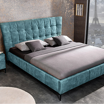 Posteľ 41428 180x200cm Boutique Zamat Petrol Posteľ 41428 180x200cm Boutique Zamat Petrol