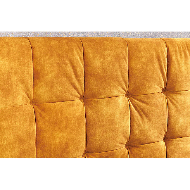 Posteľ 41666 160x200cm Boutique Zamat Žltá