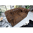 Sedacia súprava 17109 Chesterfield 2-sedenie Antik hnedá