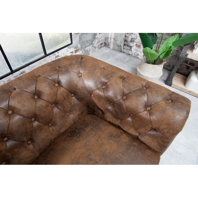 Sedacia súprava 17382 Chesterfield 3-sedenie Antik hnedá Sedacia súprava 17382 Chesterfield 3-sedenie Antik hnedá