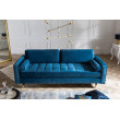 Sedacia súprava 39844 220cm Cozy - Zamat Modrá Sedacia súprava 39844 220cm Cozy - Zamat Modrá