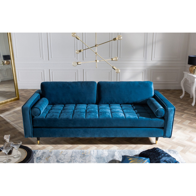 Sedacia súprava 39844 220cm Cozy - Zamat Modrá Sedacia súprava 39844 220cm Cozy - Zamat Modrá