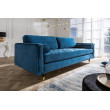 Sedacia súprava 39844 220cm Cozy - Zamat Modrá Sedacia súprava 39844 220cm Cozy - Zamat Modrá