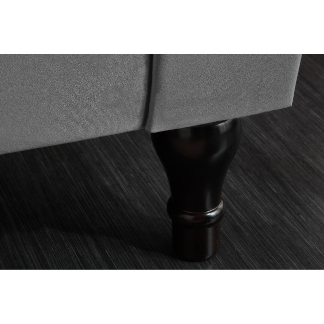 Sedacia súprava 40148 225cm Paris - Zamat striebornošedá Sedacia súprava 40148 225cm Paris - Zamat striebornošedá