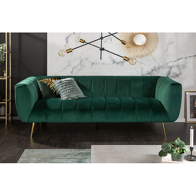 Sedacia súprava 40404 225cm Noblesse Zamat Smaragdovozelená