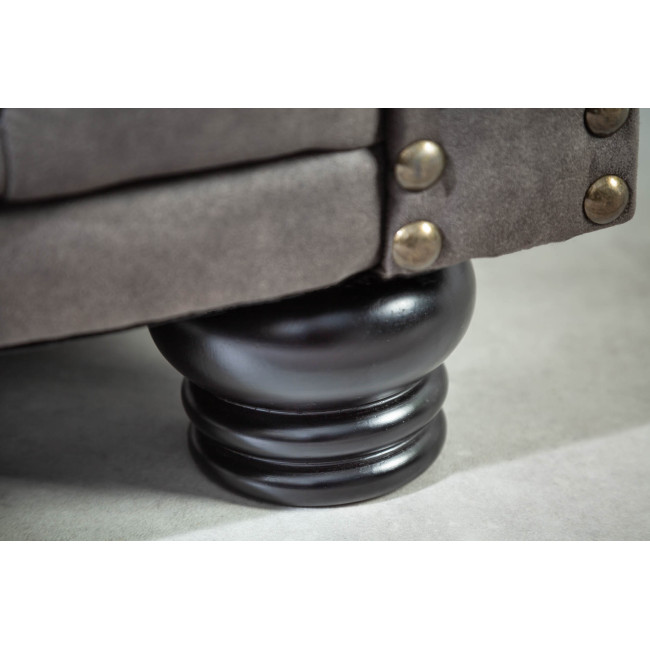 Sedacia súprava 40517 Chesterfield 3-sedenie Vintage Šedá Taupe Sedacia súprava 40517 Chesterfield 3-sedenie Vintage Šedá Taupe