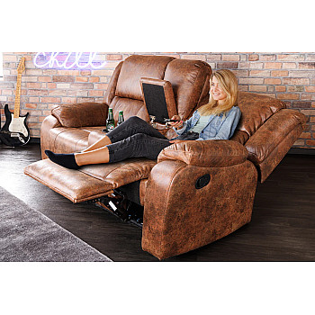 Sedacia súprava Relax 42811 Hollywood 2-sedenie Antik Hnedá