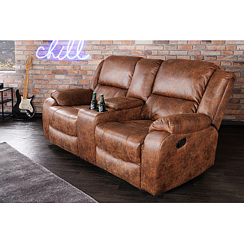 Sedacia súprava Relax 42811 Hollywood 2-sedenie Antik Hnedá