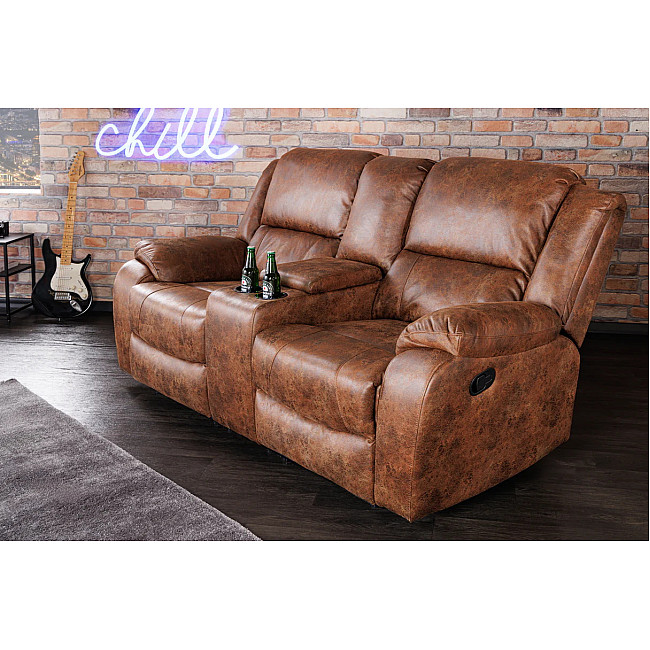 Sedacia súprava Relax 42811 Hollywood 2-sedenie Antik Hnedá