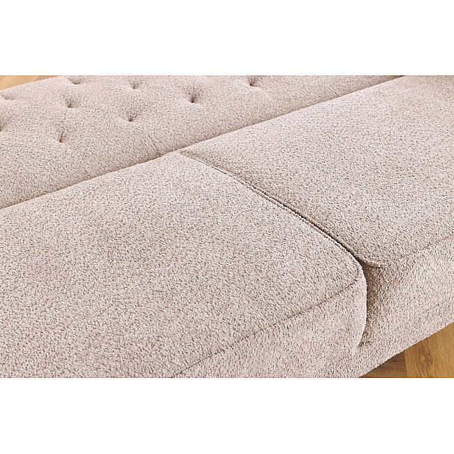 Sedacia súprava rozkladacia 44236 Belle 3-Sedenie Bouclé-Sivá