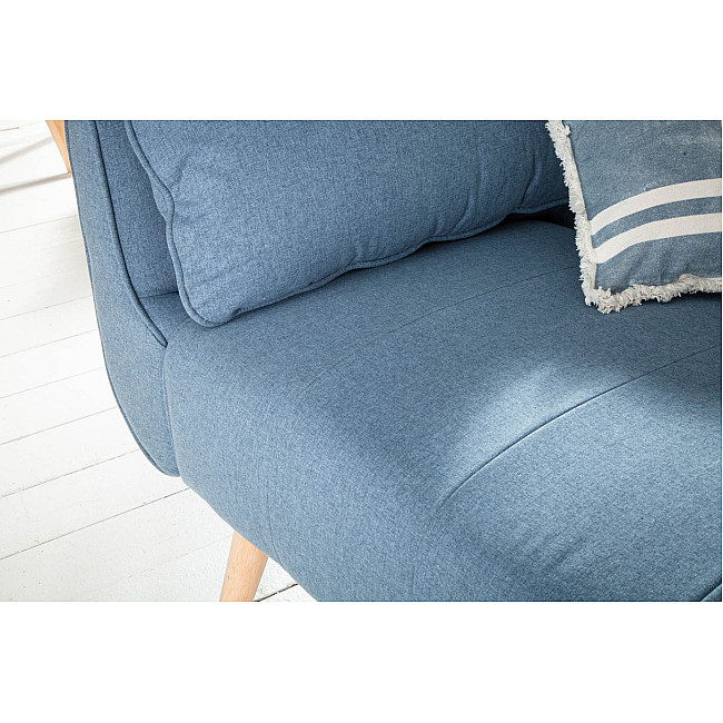 Sedacia súprava rozkladacia 40088 Divani 3-Sedenie Svetlo Modrá