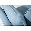 Sedacia súprava rozkladacia 40088 Divani 3-Sedenie Svetlo Modrá