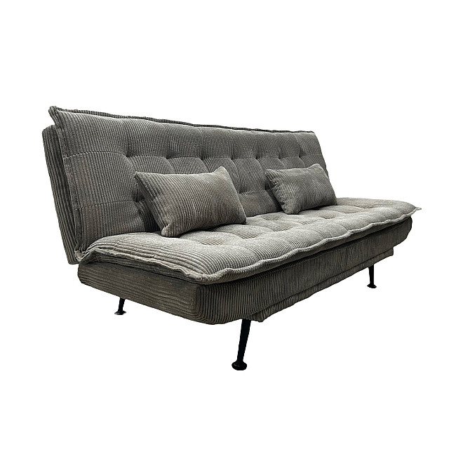 Sedacia súprava rozkladacia 47522 Jazz 3-Sedenie Sivá