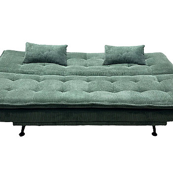 Sedacia súprava rozkladacia 47523 Jazz 3-Sedenie Zelená