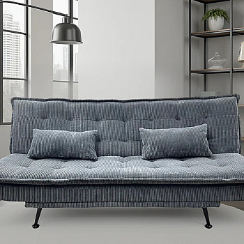 Sedacia súprava rozkladacia 47524 Jazz 3-Sedenie Šedá