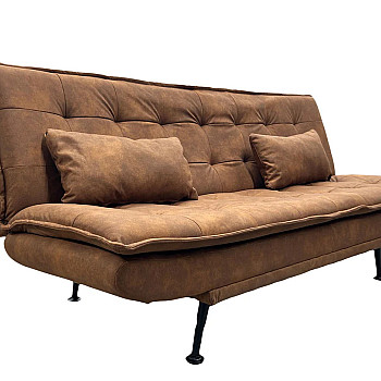 Sedacia súprava rozkladacia 47525 Jazz 3-Sedenie Hnedá 