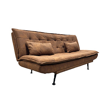 Sedacia súprava rozkladacia 47525 Jazz 3-Sedenie Hnedá 