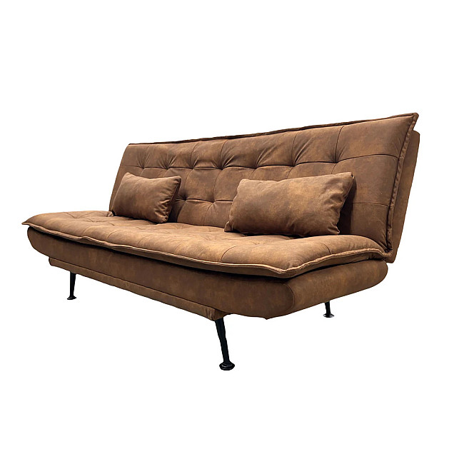 Sedacia súprava rozkladacia 47525 Jazz 3-Sedenie Hnedá