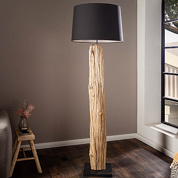Stojaca lampa 17321 Ø55cm drevo
