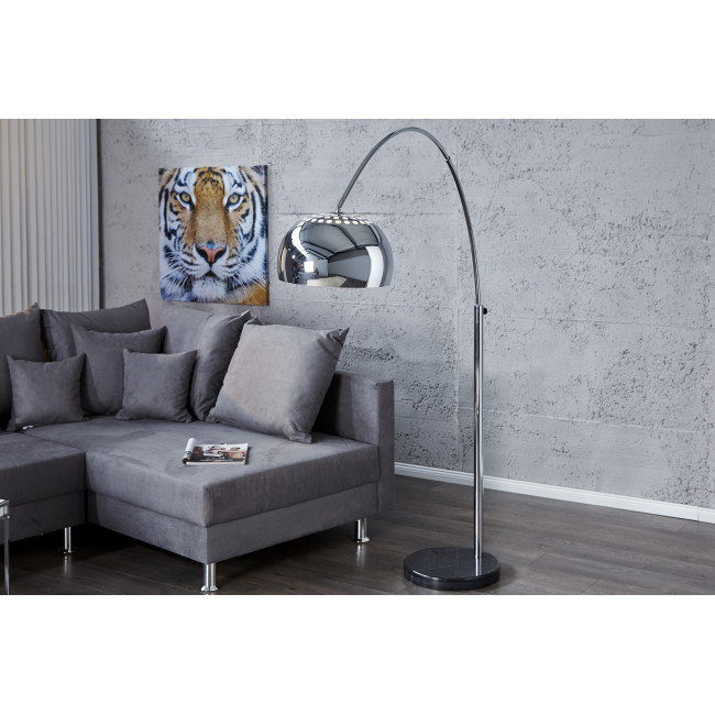 Stojaca lampa 21067 Oblúková Lesklý chróm Stojaca lampa 21067 Oblúková Lesklý chróm