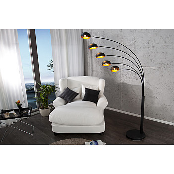 Stojaca lampa 22967 Čierna - PRODUKT JE SKLADOM U NÁS - 1Ks