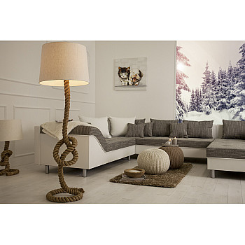 Stojaca lampa 30202 Rope Ø45cm