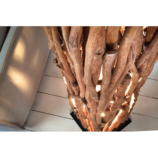 Stojaca lampa 40484 Nature Art 175cm Prírodná Logan Drevo Stojaca lampa 40484 Nature Art 175cm Prírodná Logan Drevo