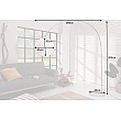 Stojaca lampa 40685 Cocooning 205cm Biela Stojaca lampa 40685 Cocooning 205cm Biela