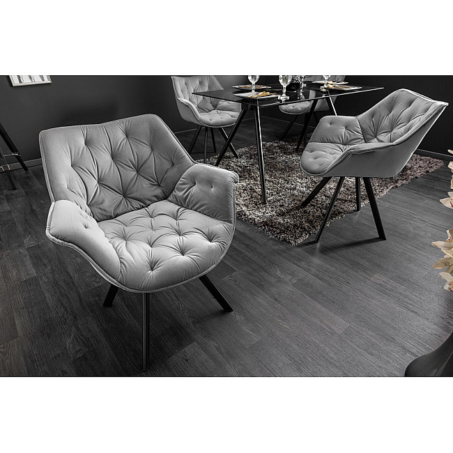 Stolička 39176 Zamat - Šedá Stolička 39176 Zamat - Šedá